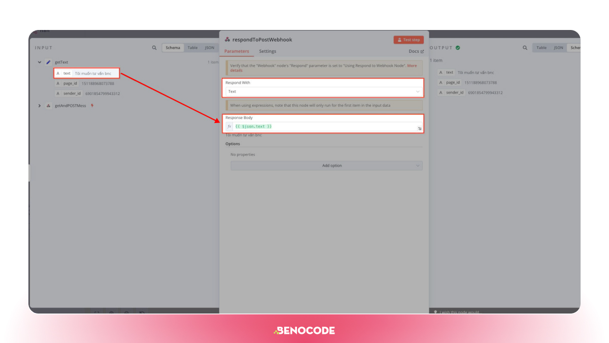 Thiet Lap Respond to Webhook Cho Post