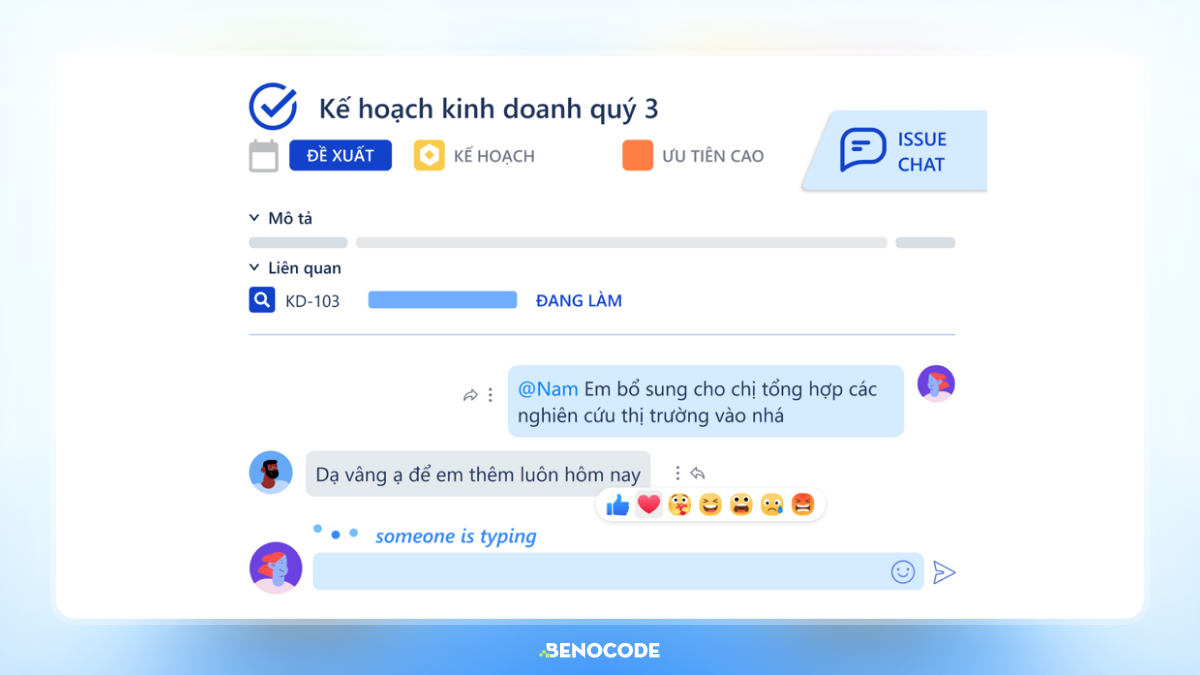 Chat Tren Dau Viec