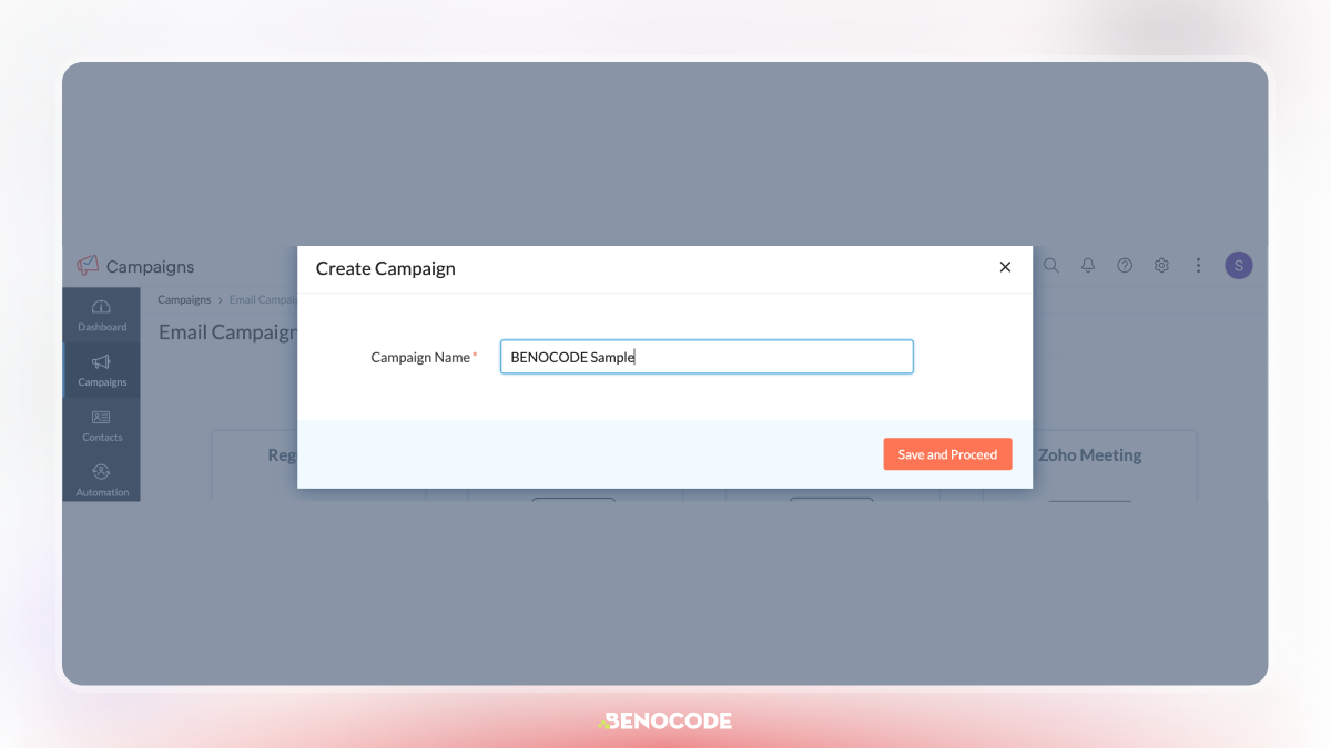 Tao Email Marketing Zoho Campaigns 4