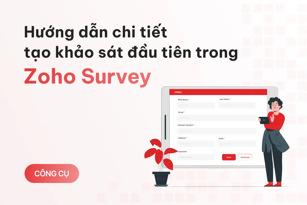 huong dan chi tiet tao khao sat dau tien trong zoho survey tu a z