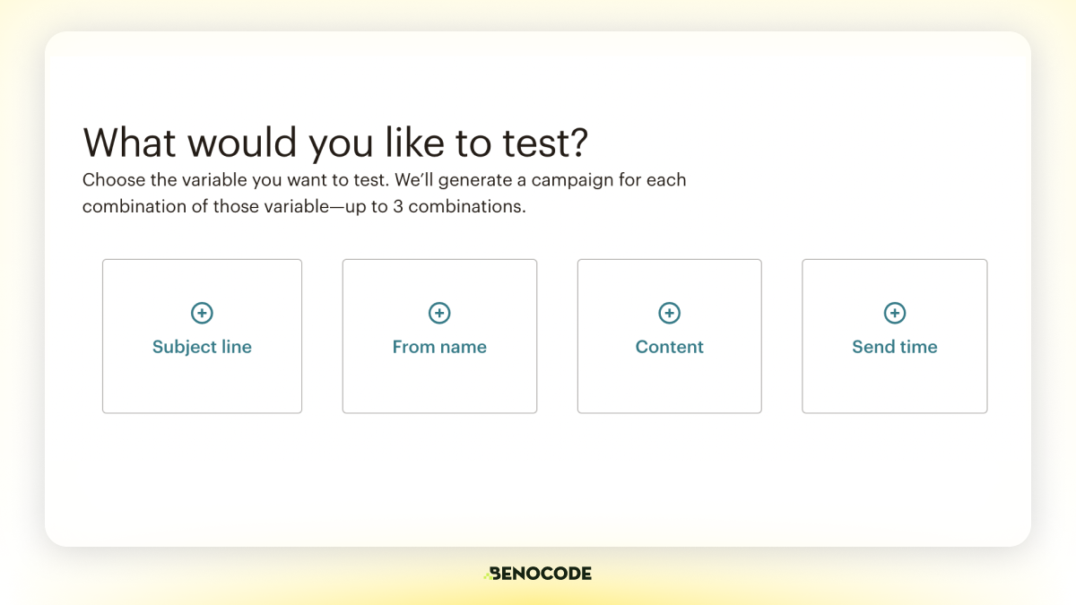 Ab Test Trong Mailchimp