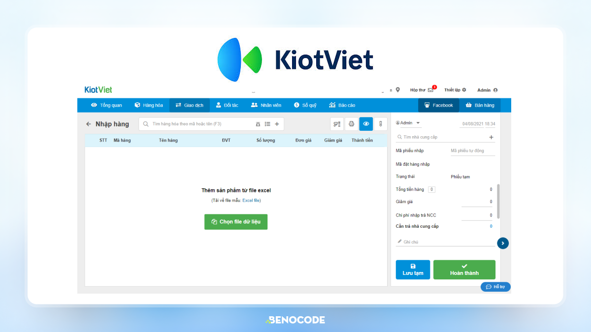 Phần mềm quản lý KiotViet