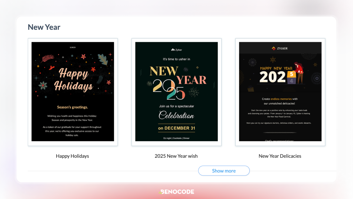 Tao Email Marketing Zoho Campaigns 14