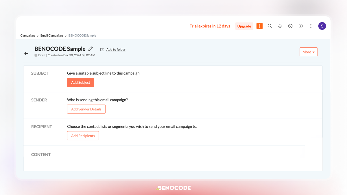 Tao Email Marketing Zoho Campaigns 5