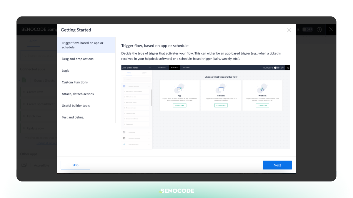 5 Buoc Tao Automation Flow Trong Zoho Flow 3